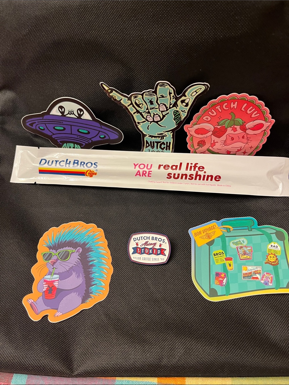 Dutch Bros Sticker Pack - Colorful Multi-Designs - Picture 3 of 3
